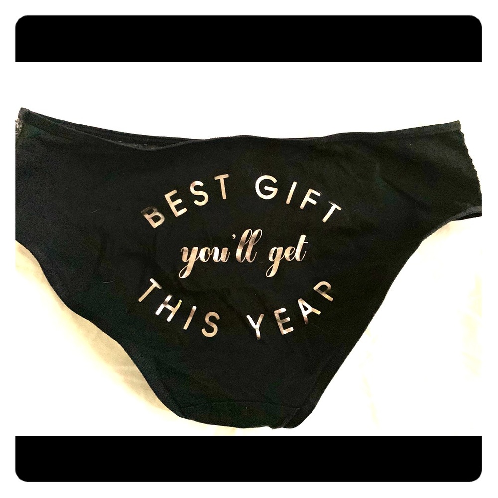 Victoria secrets pantys with sequins NEW NWOT